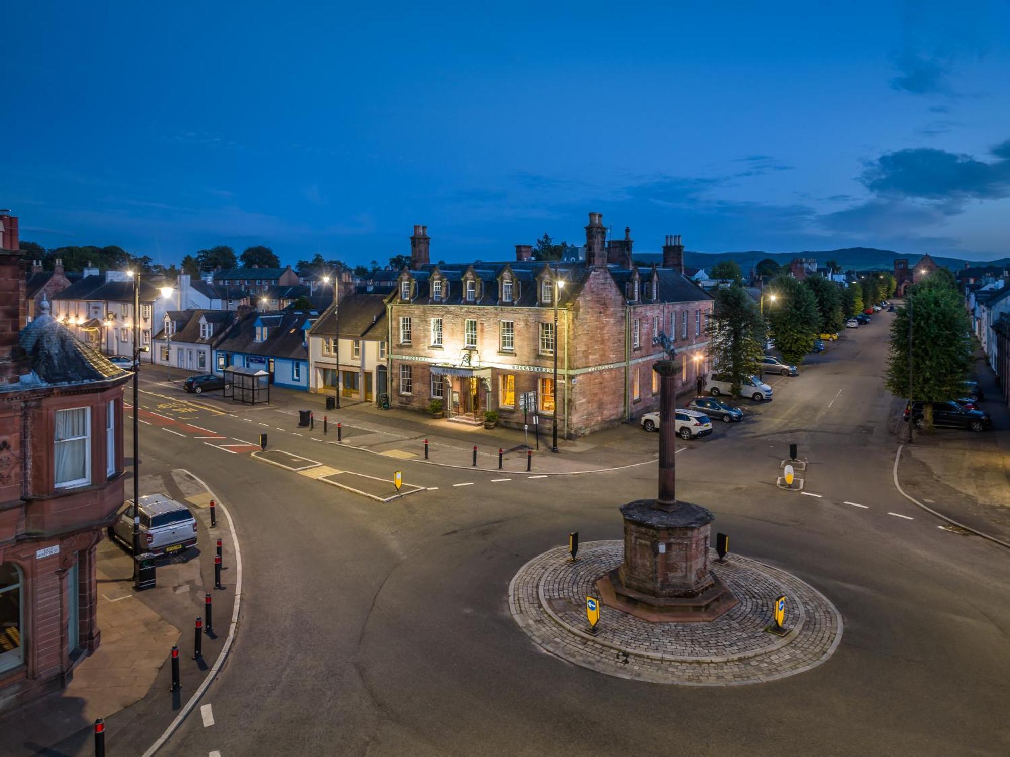 Buccleuch And Queensberry Arms Hotel Thornhill (Dumfries and Galloway) Exterior foto